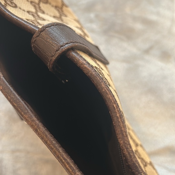 Gucci GG monogram web hobo shoulder bag. - Picture 5 of 10